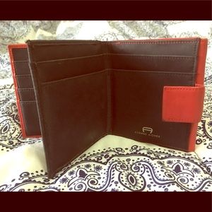 Red Vintage Etienne Aigner Wallet
